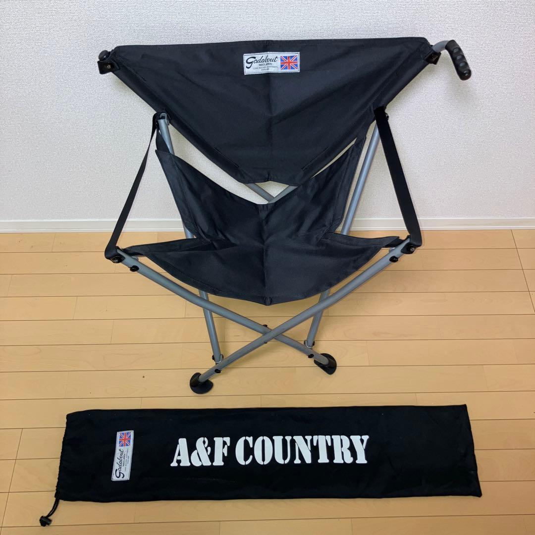 マクラーレン A&F別注 復刻版 ガダバウトチェア ブラック