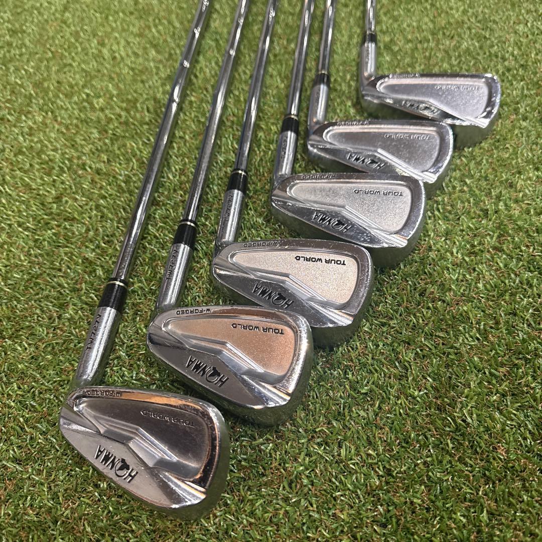 HONMA ツアーワールド TW727V　 5〜10　6本セット