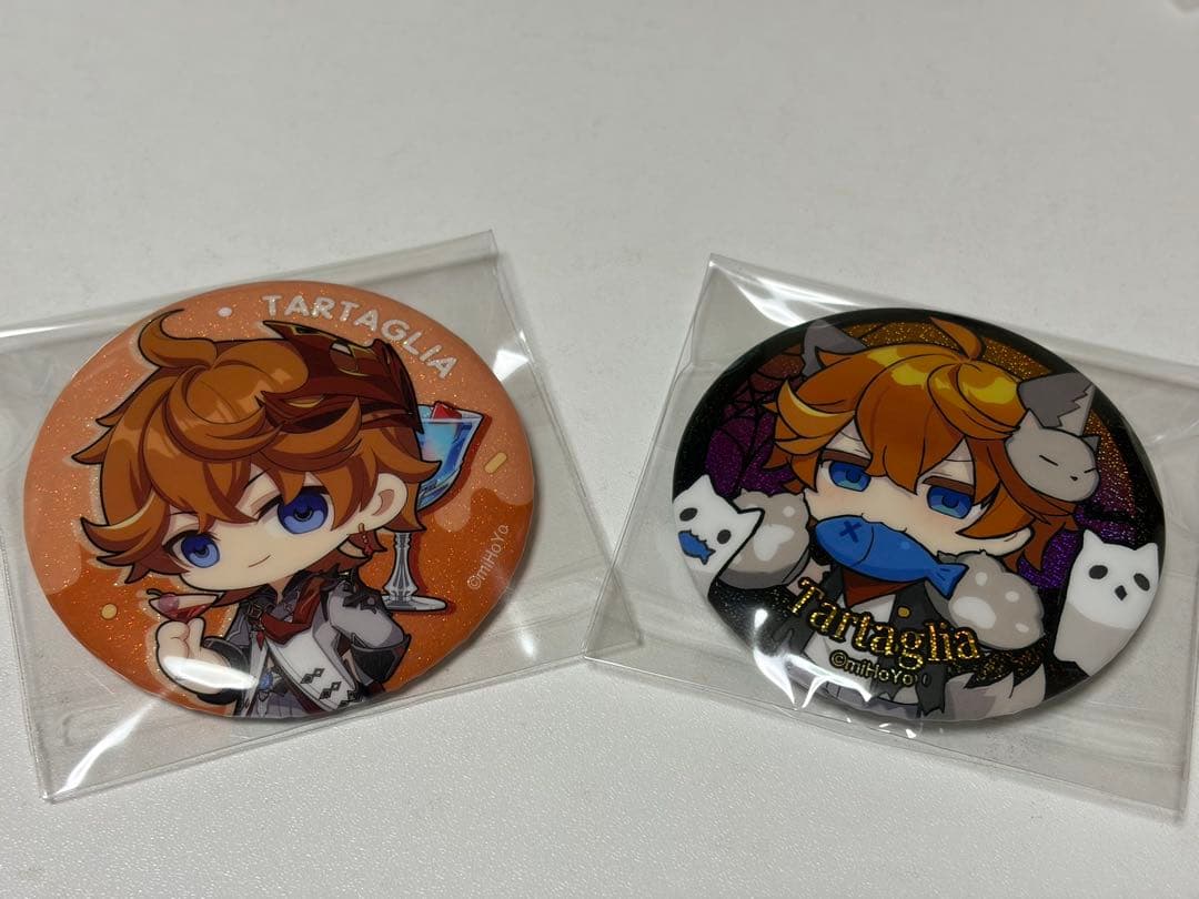 原神 タルタリヤ 着せ替えぬいぐるみ＋缶バッジ＋ぬい服