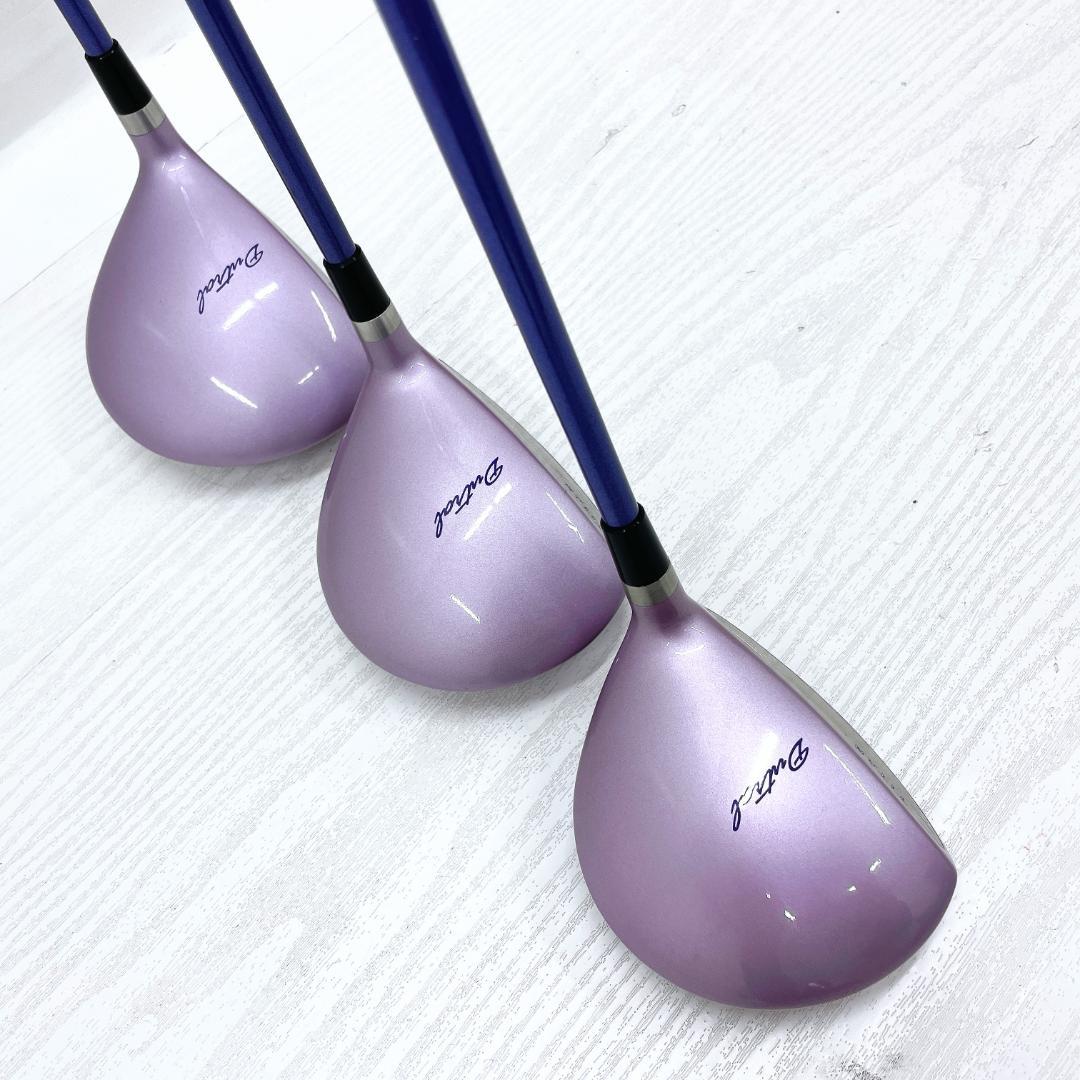【格安‼】 ゴルフプランナー レディース ゴルフクラブ 初心者セット 11本 L