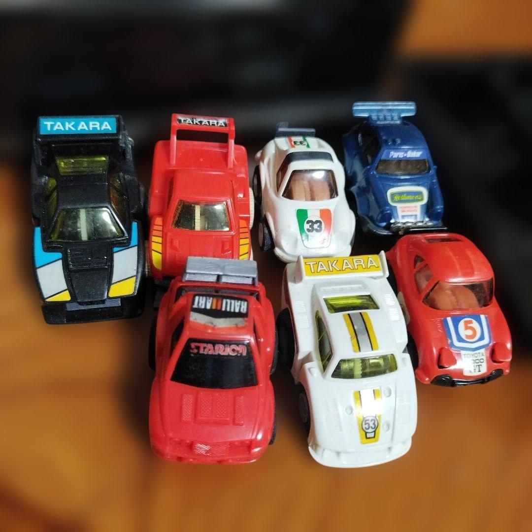 TAKARA チョロQ ミニカー 6　7台セット レトロ 昭和