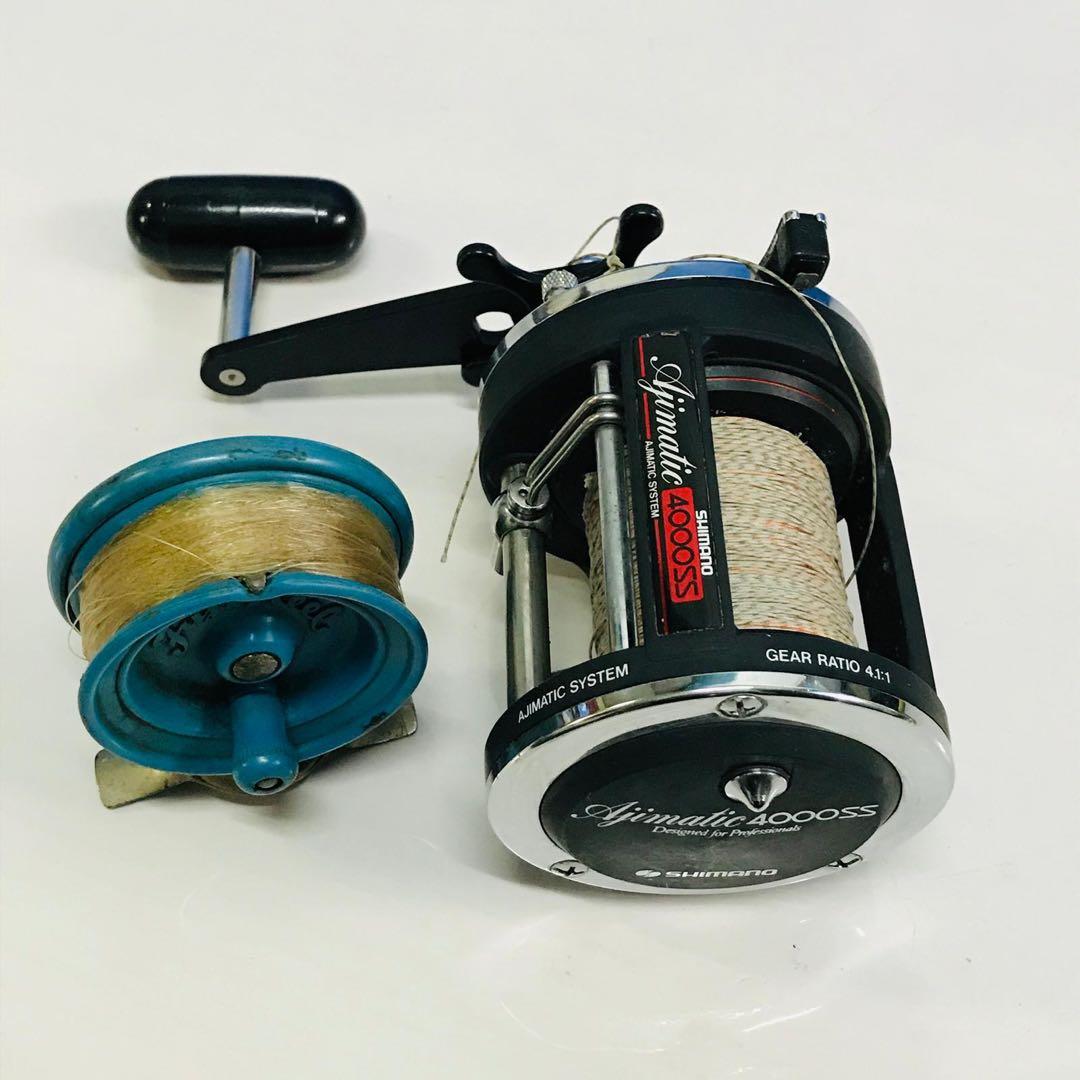 SHIMANO Ajimatic 4000SS 両軸リール中古品