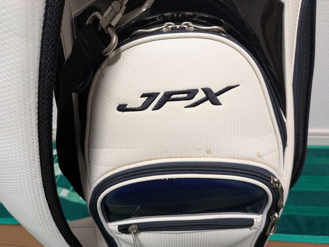 【人気モデル】ミズノ MIZUNO JPX キャディバッグ ホワイト×ブルー