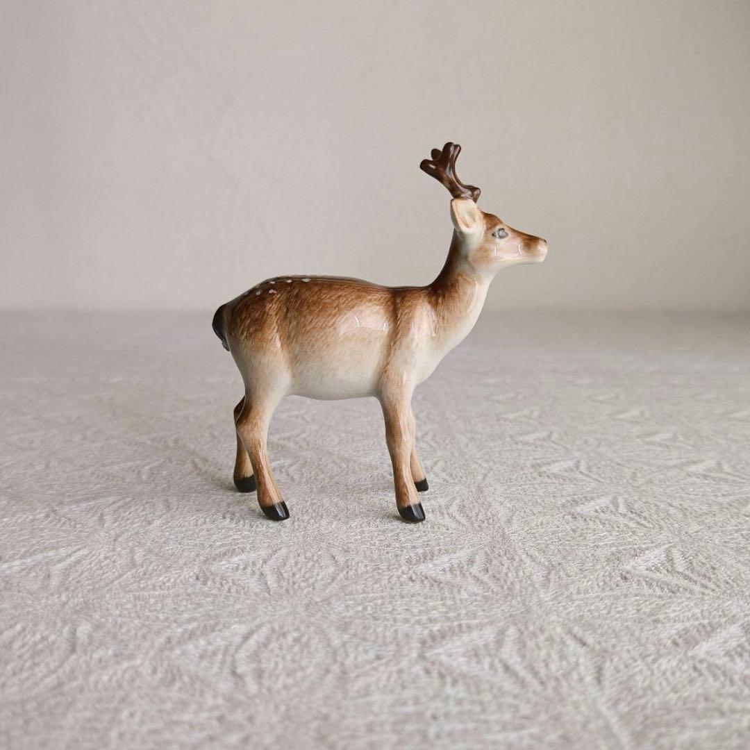 * pottery animal ❀ reindeer トナカイ