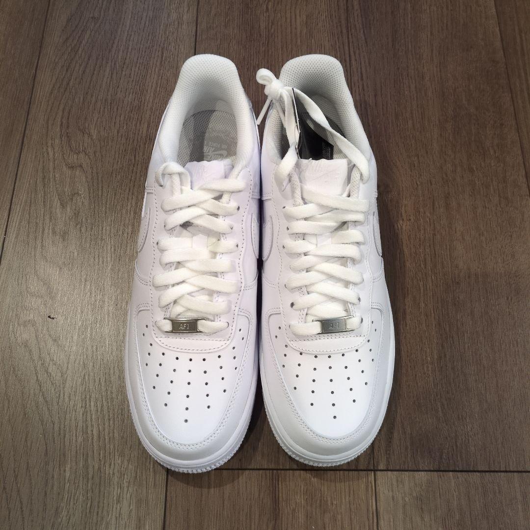 【限定】NIKE エアフォース1 白 長嶋茂雄モチーフ
