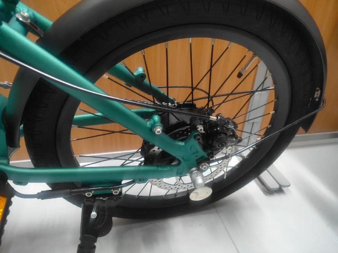 【新生活応援セール開催中！】折り畳み電動アシスト自転車ERWAY A01グリーン