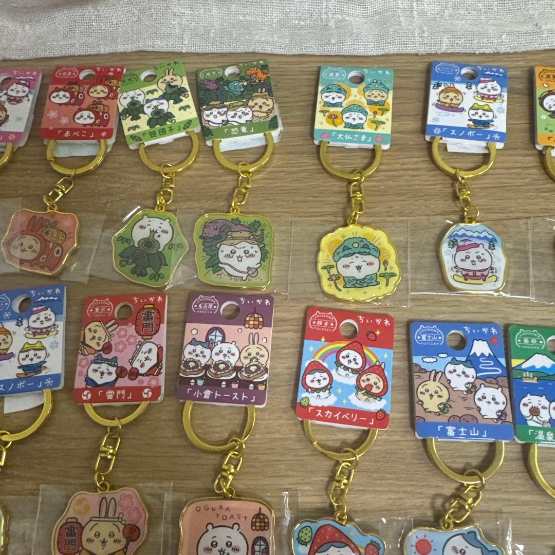 ちいかわ　ご当地キーホルダー36個セット【5023