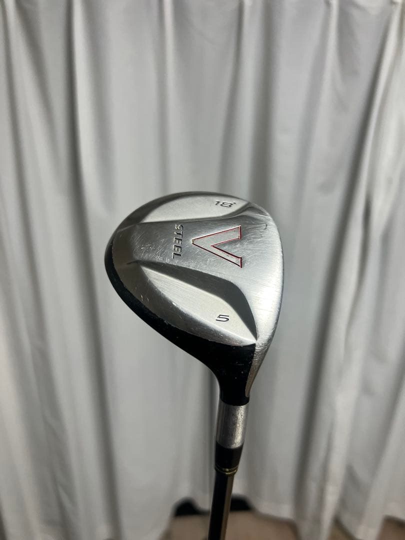 TaylorMade V STEEL ウッド 3W・5W 2本 フレックスS