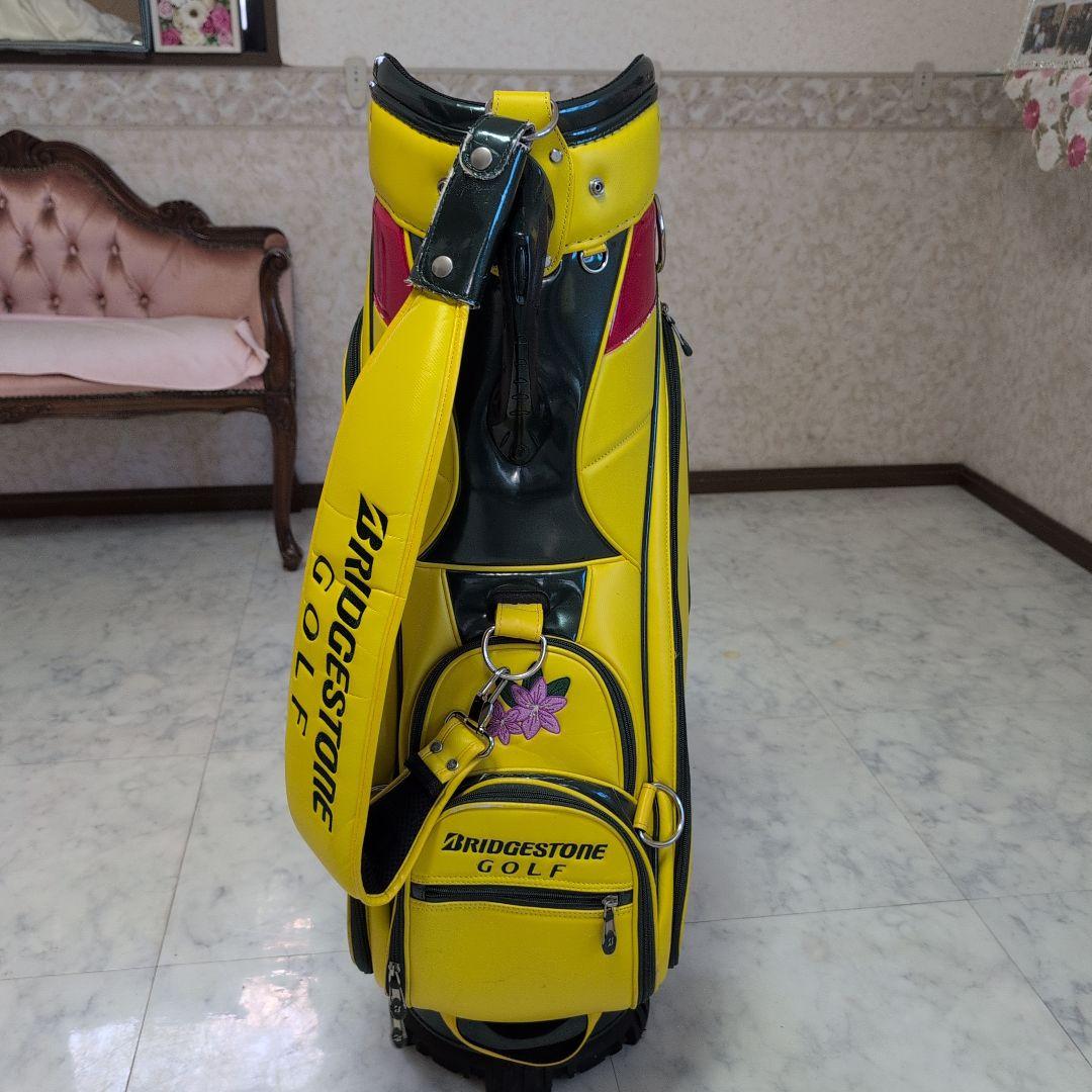 BRIDGESTONE GOLF キャディバッグ イエロー