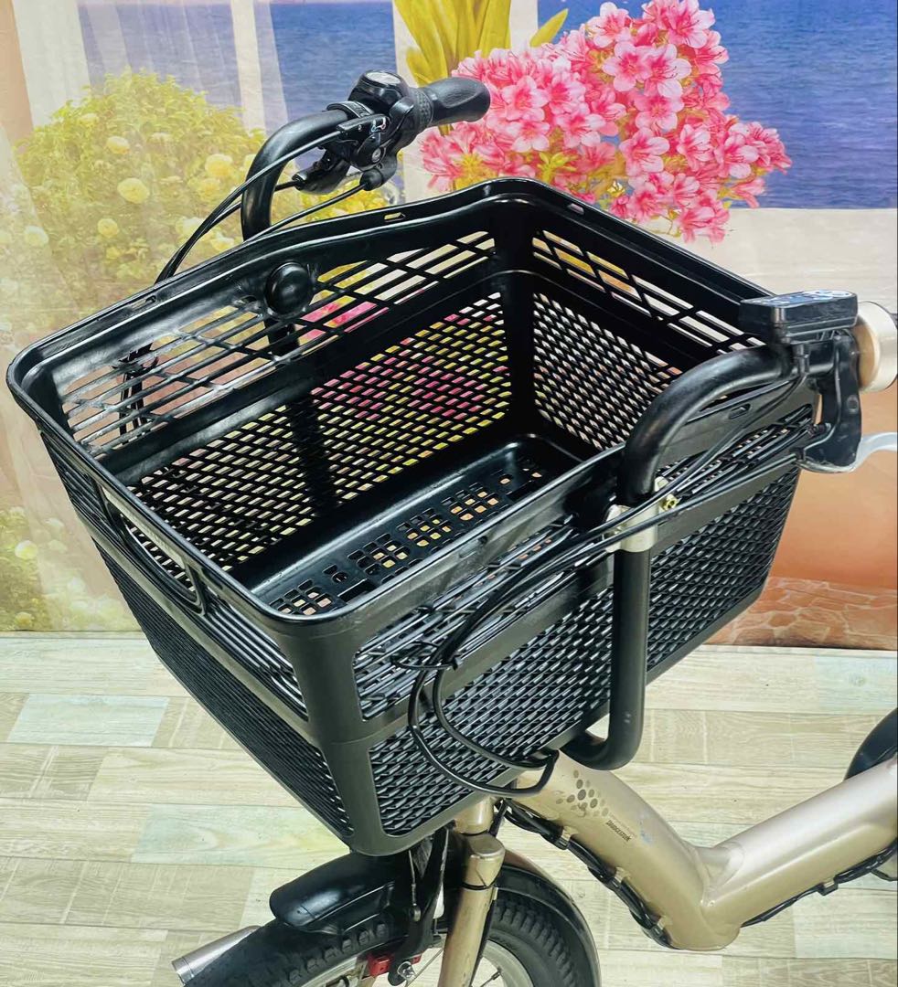 超特価！アンジェリーノ⭐️ブリヂストン子供乗せ電動アシスト自転車Y3195
