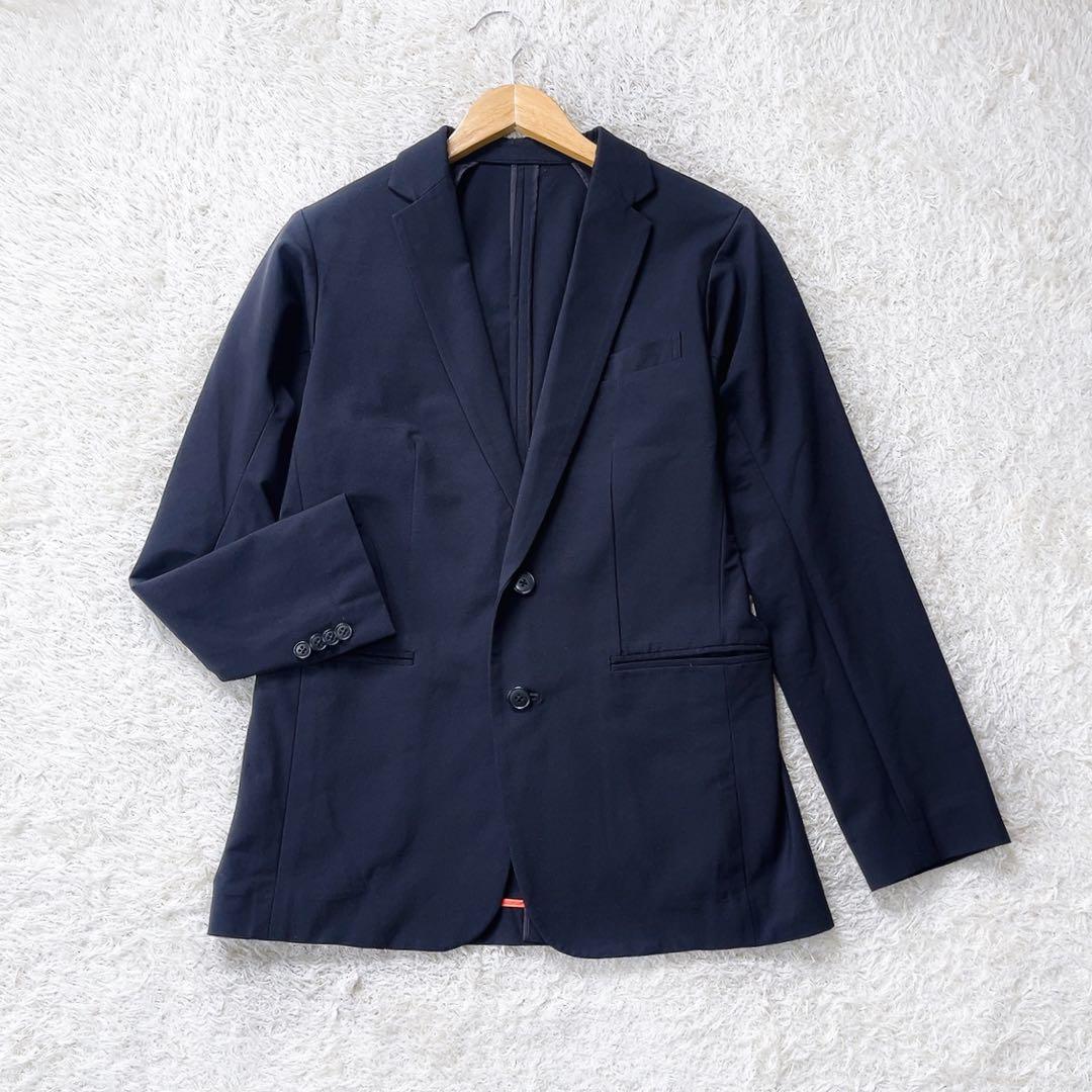 タカダンス 社交ダンス　メンズ ストレッチテーラードジャケット M〜L 黒