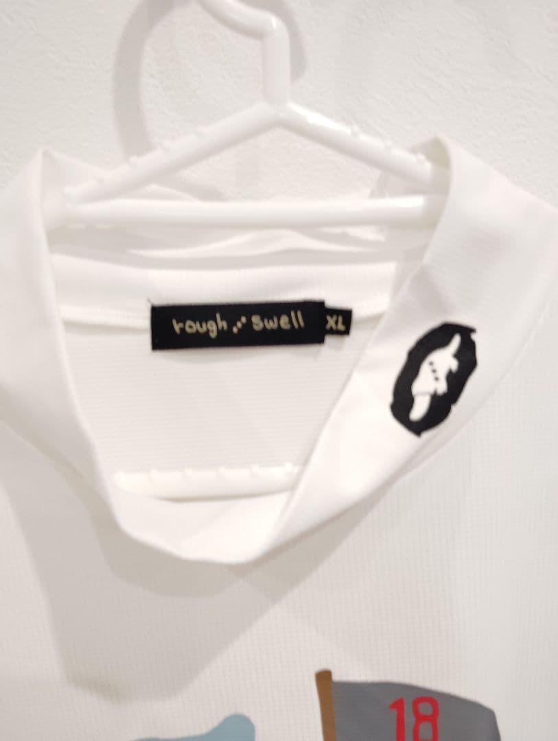 【美品】rough&swell　2025年春夏　モックネックシャツ