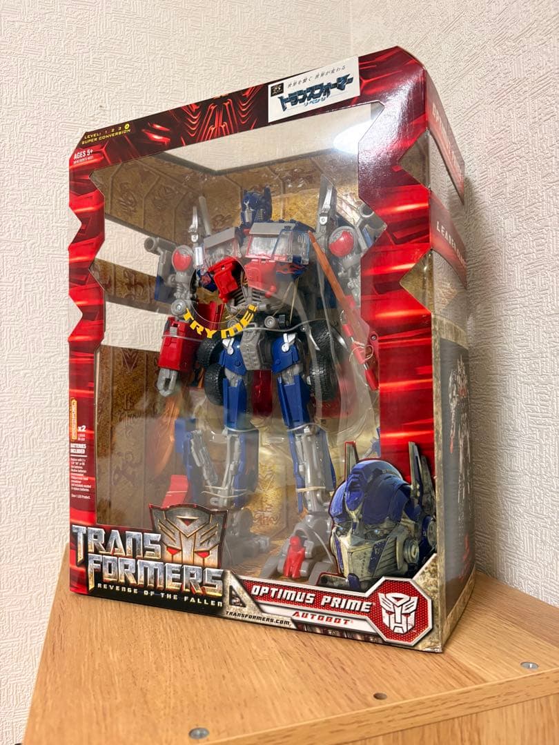 未開封 トランスフォーマー リベンジ ムービー オプティマスプライム RA-01