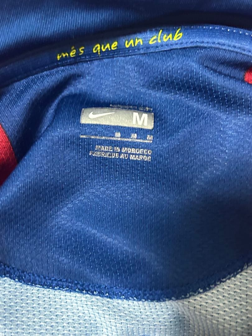 バルセロナ2007-08 FC Barcelona 長袖シャツ Nike