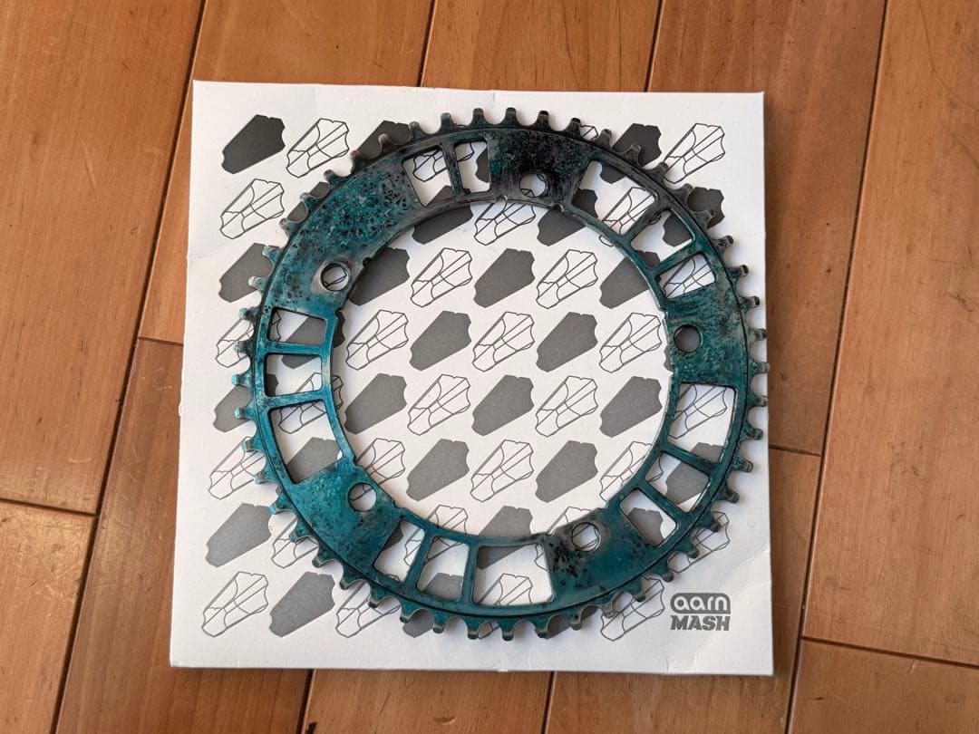 bluelug × aarn 限定リング 49t ピスト
