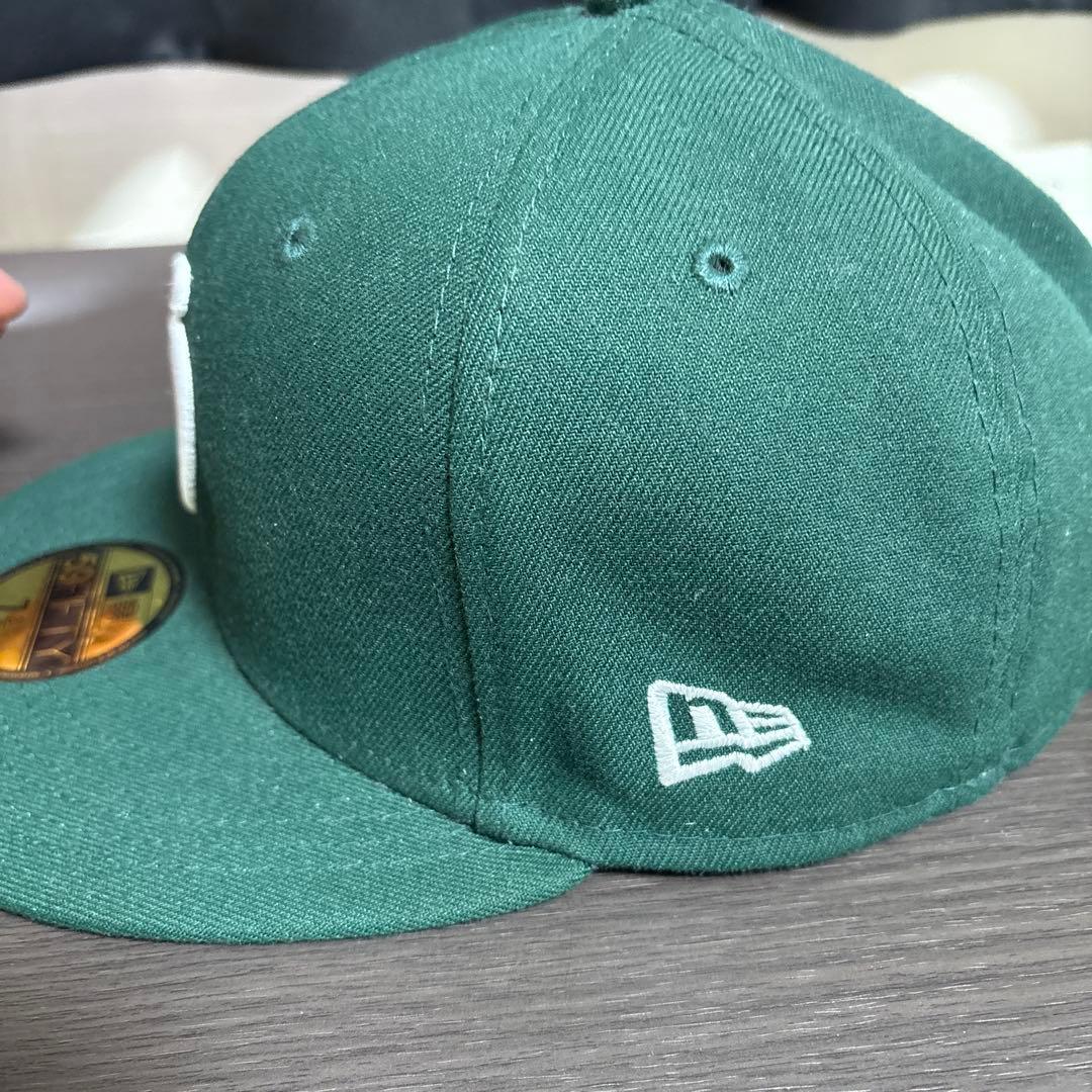 New Era 59FIFTY 緑色 キャップ 7 3/8