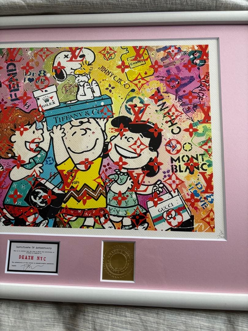 DEATH NIC ポップアート サイン入り