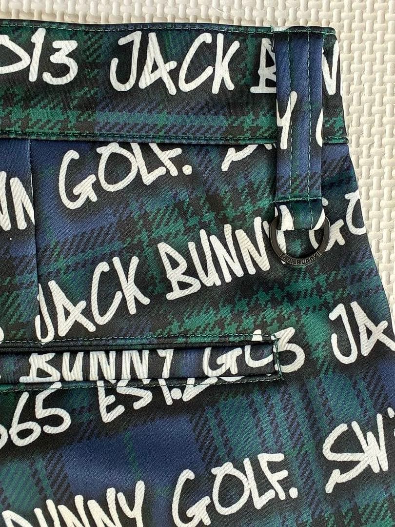 Jack Bunny!! ドビー二重織り 裏起毛 テーパードパンツ（GRN／5）