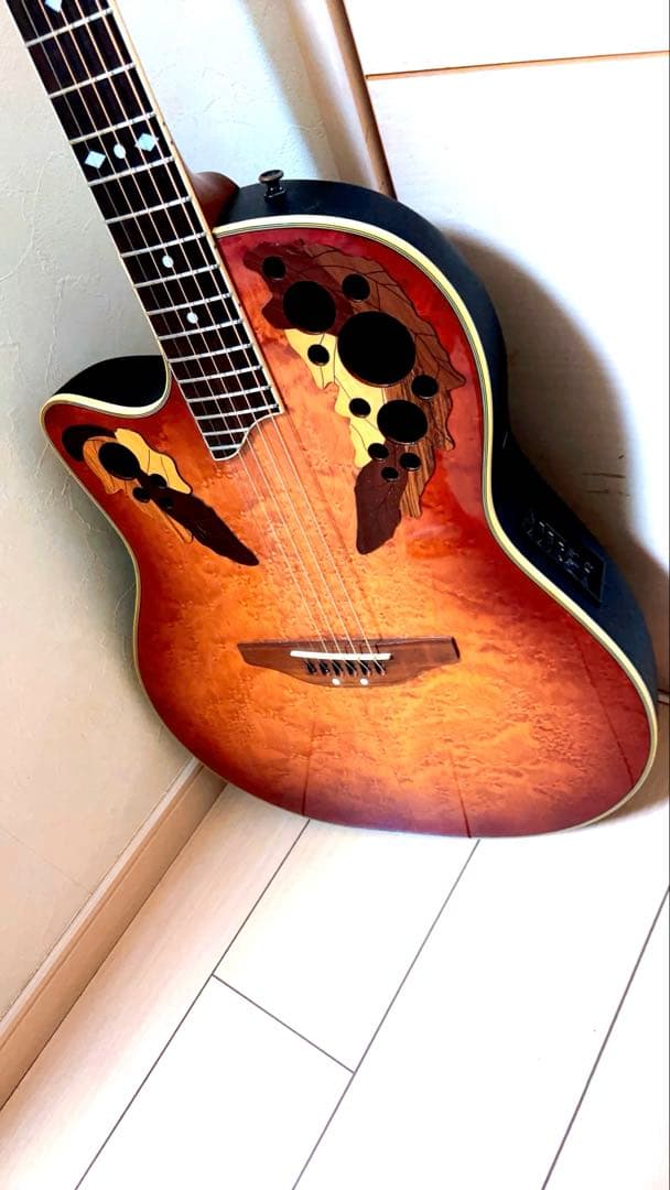 【稀少美品】Ovation 左利きCP247