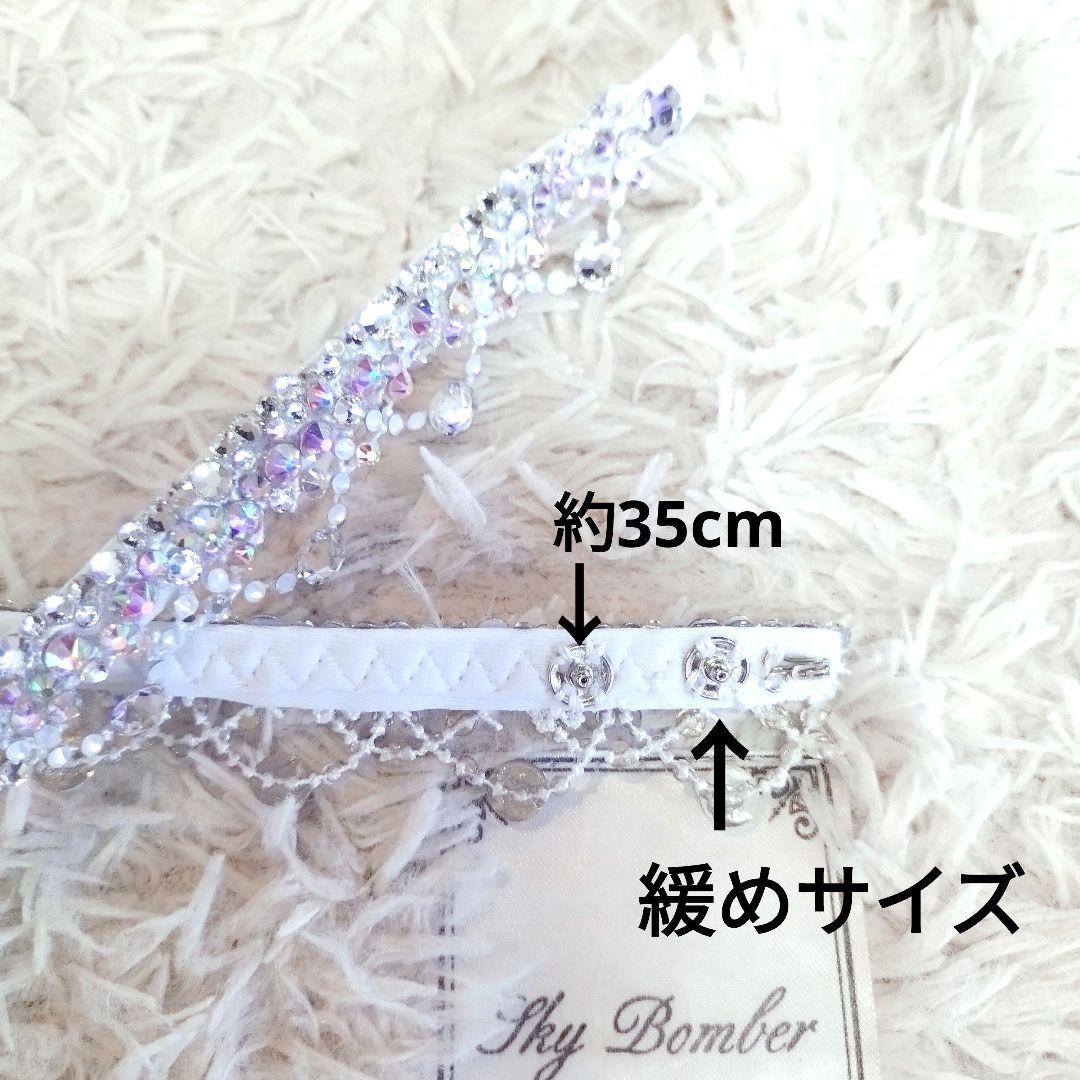 ちー、様　白のレースが美しいネックレス　社交ダンス　ベリーダンス　イヤリング