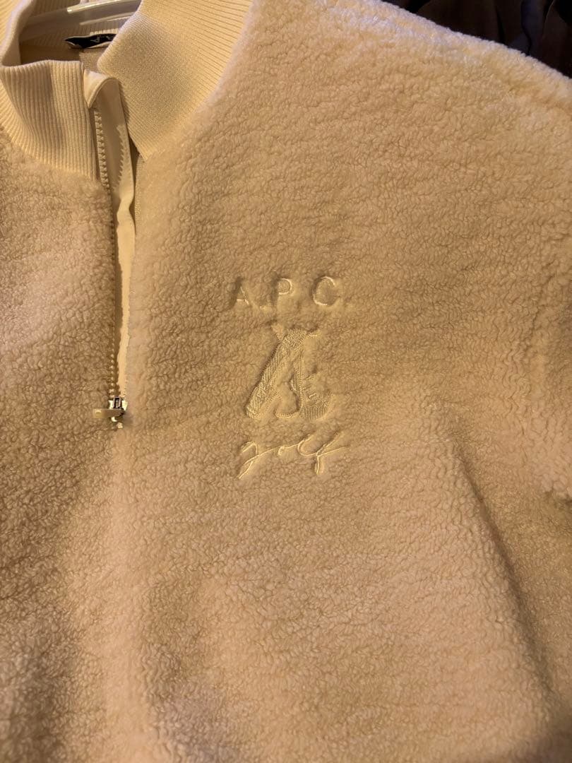 A.P.C. GOLF ボアジャケット ハーフジップ　美品　冬用　アウター
