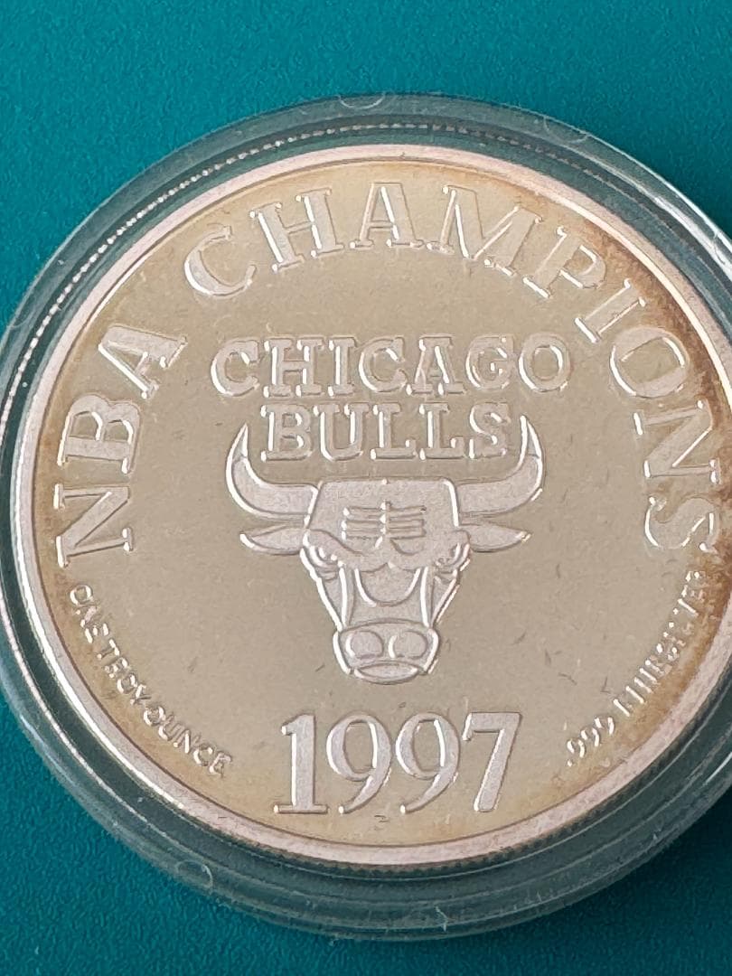Chicago Bulls 1997 優勝記念シルバーラウンド()