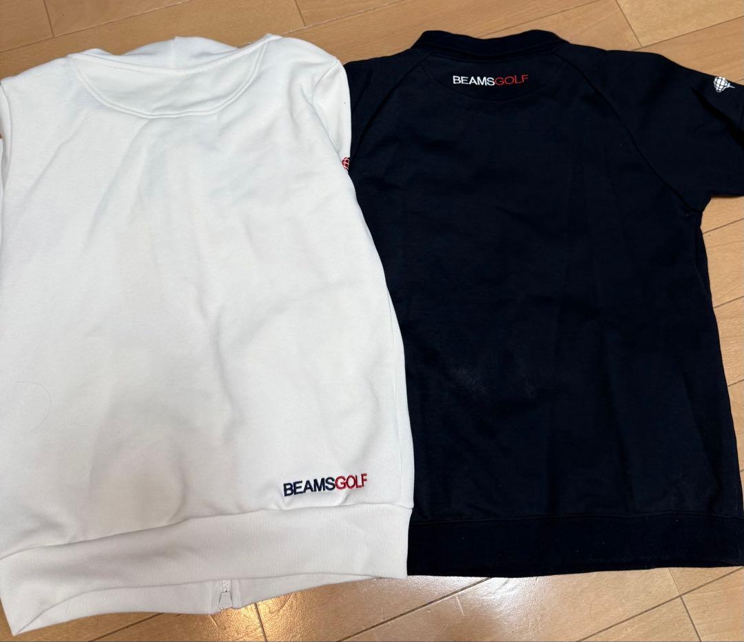 週末Sale！BEAMS GOLF フード付きジャケットと半袖シャツセット