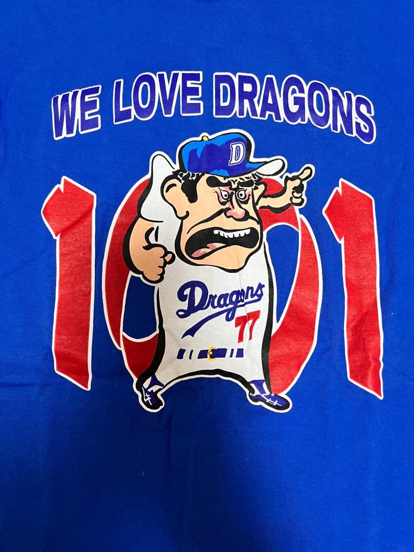 中日ドラゴンズ　応援団　ドラゴンズ　星野仙一監督　Tシャツ　サイズM