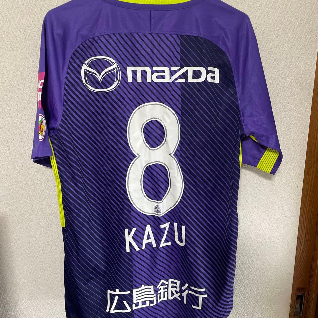 サンフレッチェ広島 サッカーユニフォーム 8 カズ