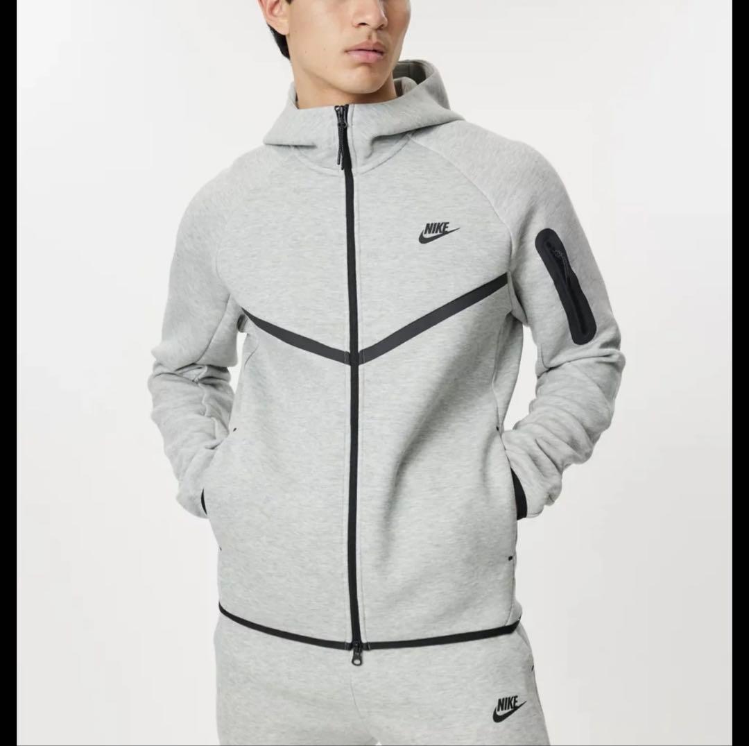 ‼️廃盤モデル‼️Nike テックフリース　グレー　セットアップ M