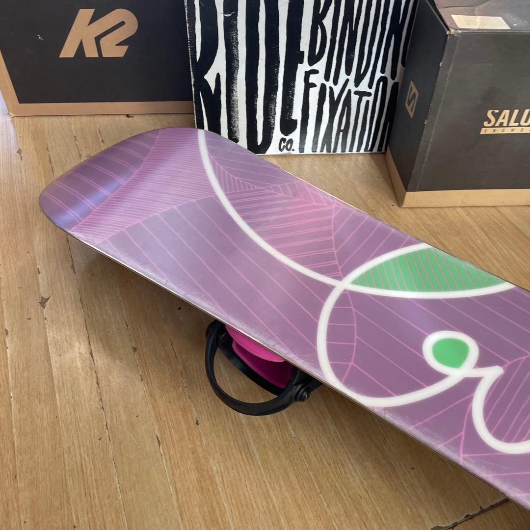 BURTON　バートン　希少130代　バインディング付　スノーボードセット