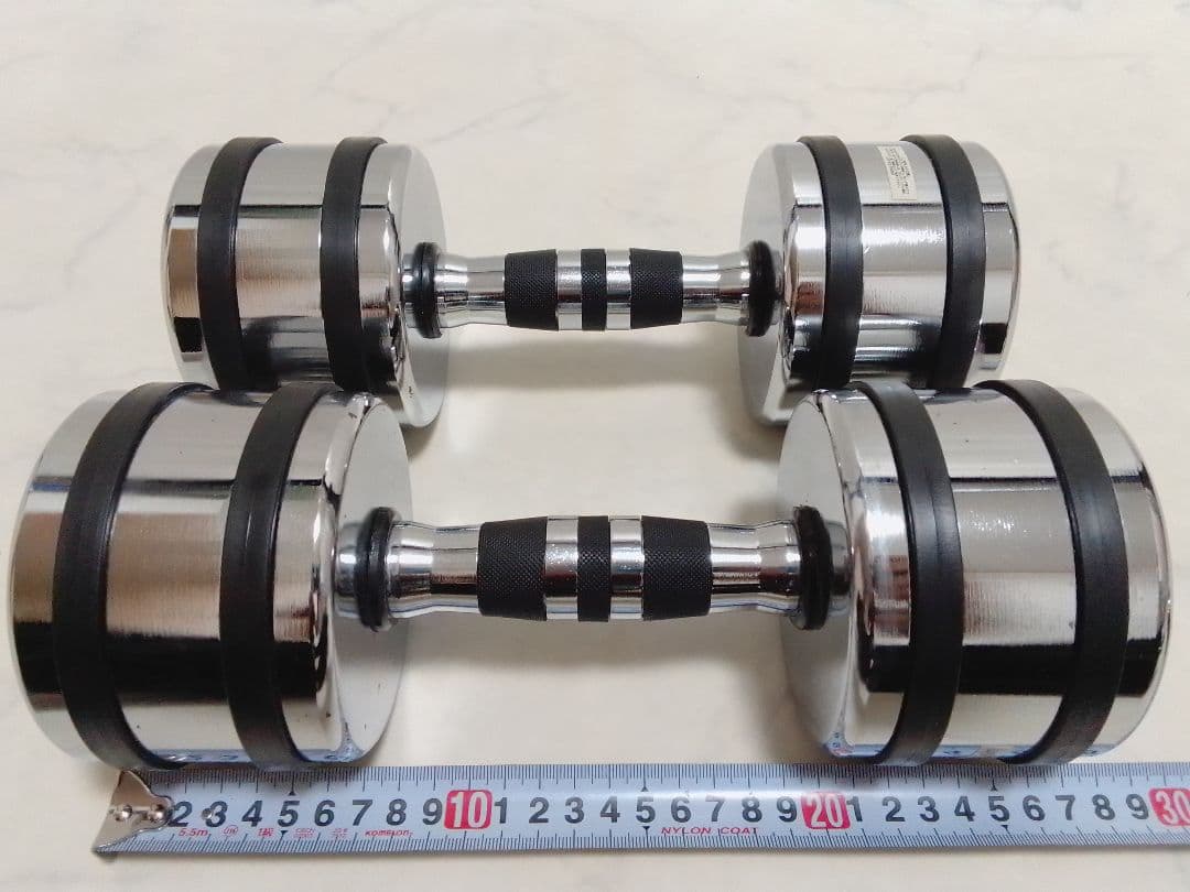 COREBLADE コアブレード クロームダンベル 10kg×2 合計20kg