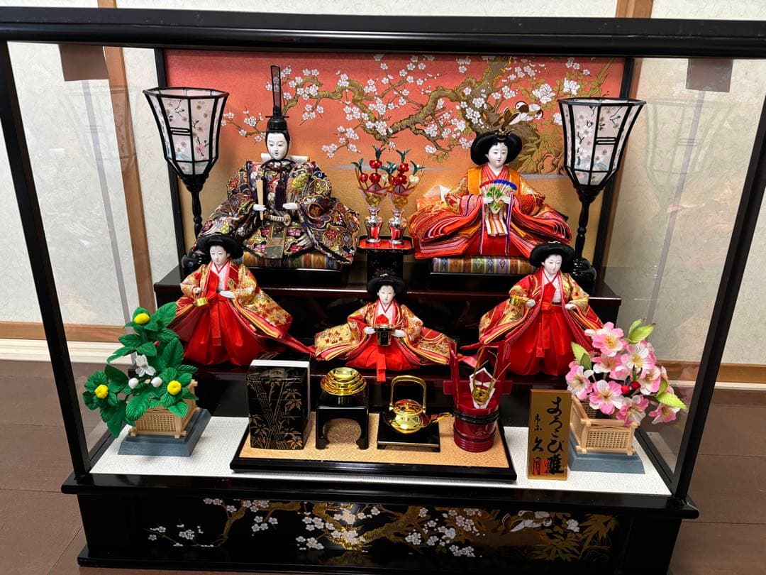 豪華雛人形セット　よろこび雛　久月