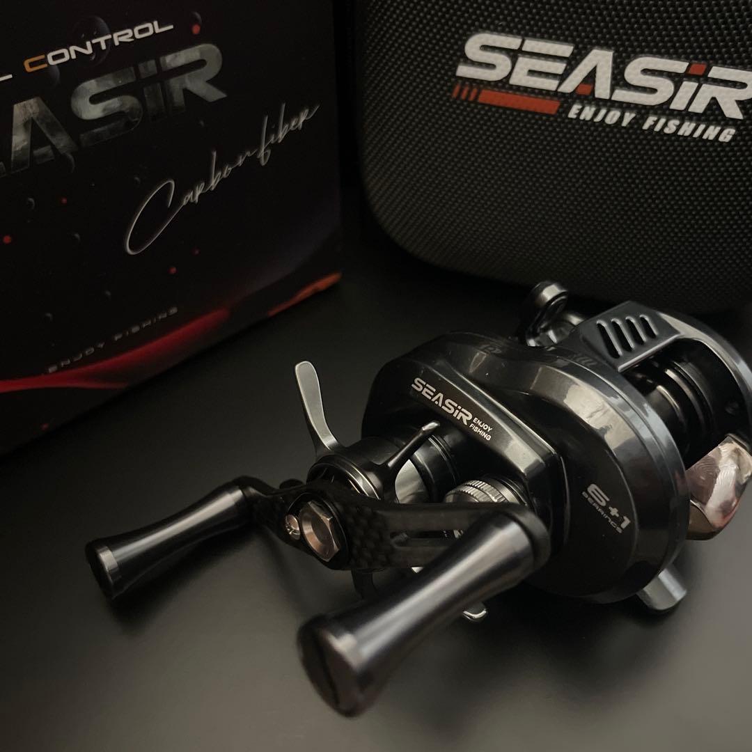 DC搭載 Seasir dc round pro ベイトフィネス　ベイトリール左