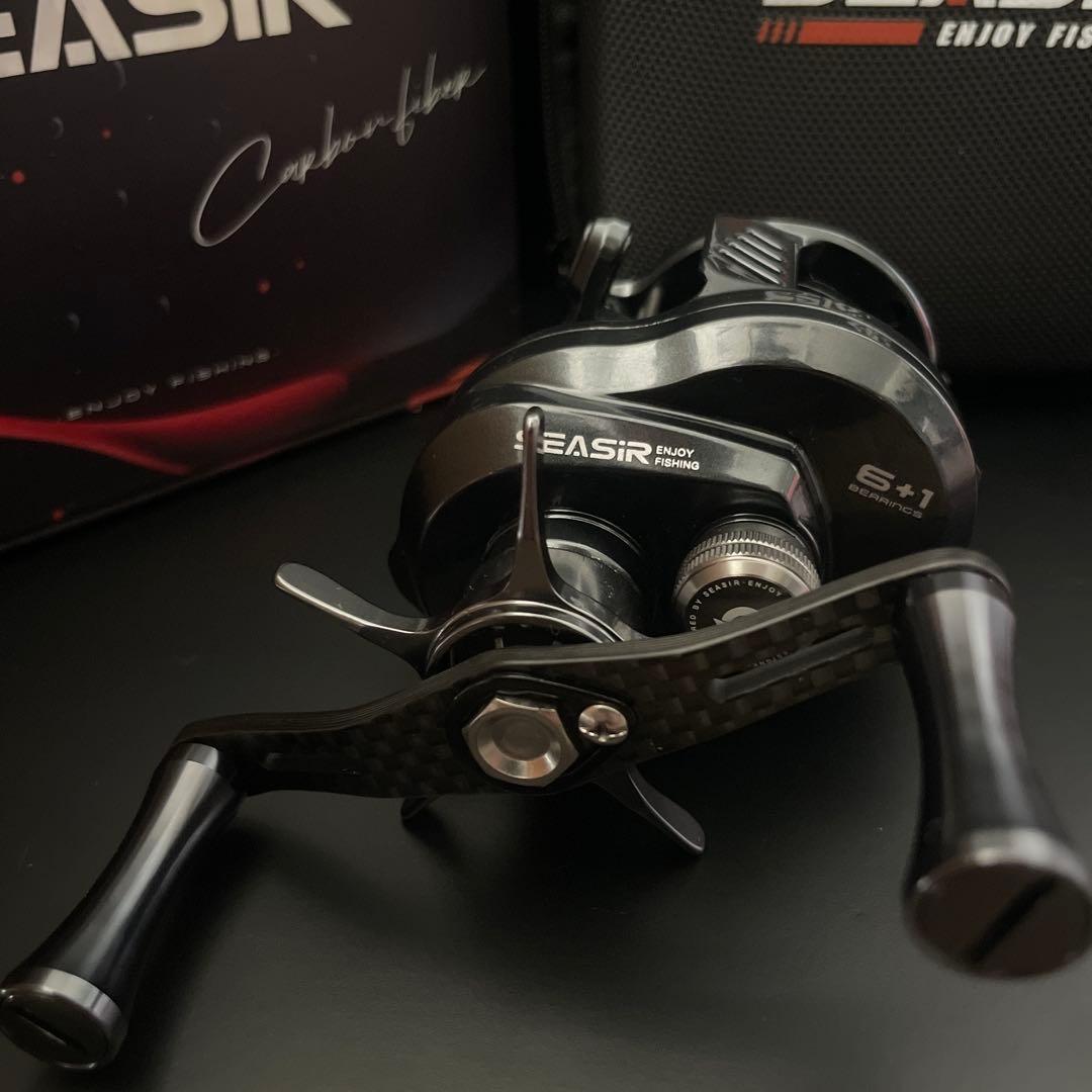 DC搭載 Seasir dc round pro ベイトフィネス　ベイトリール左