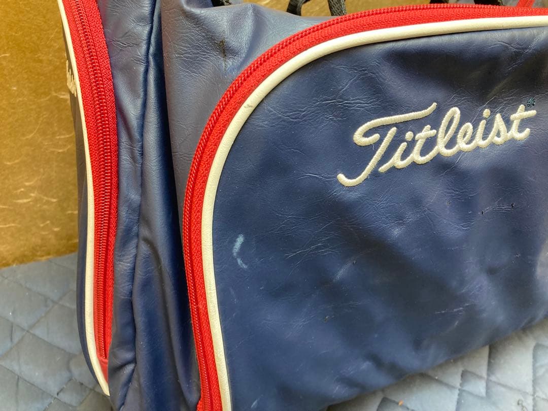 Titleist ゴルフバッグ ネイビー ショルダー　ボストンバッグ