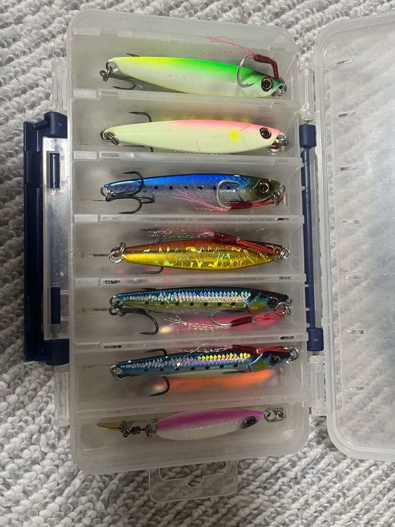 ジャックアイマキマキ40g ジグパラ40gセット ケース付き