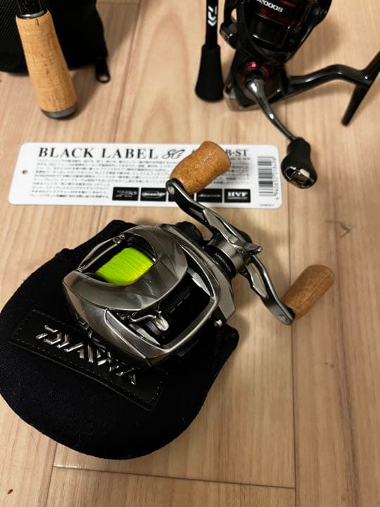 Daiwaロッド&リールとSHIMANOリール