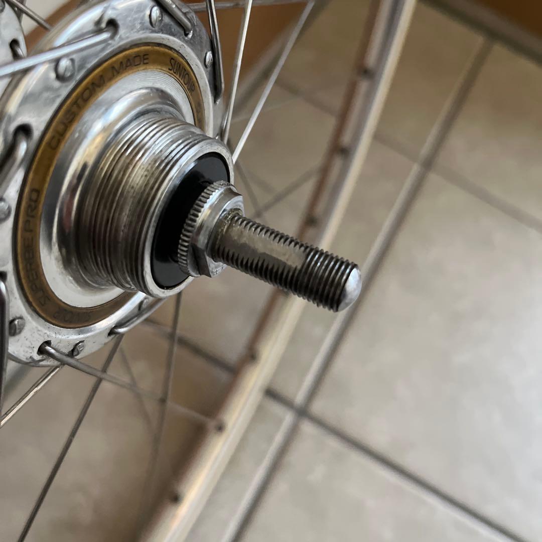 suntour superbe pro ARAYA GOLDピストホイール
