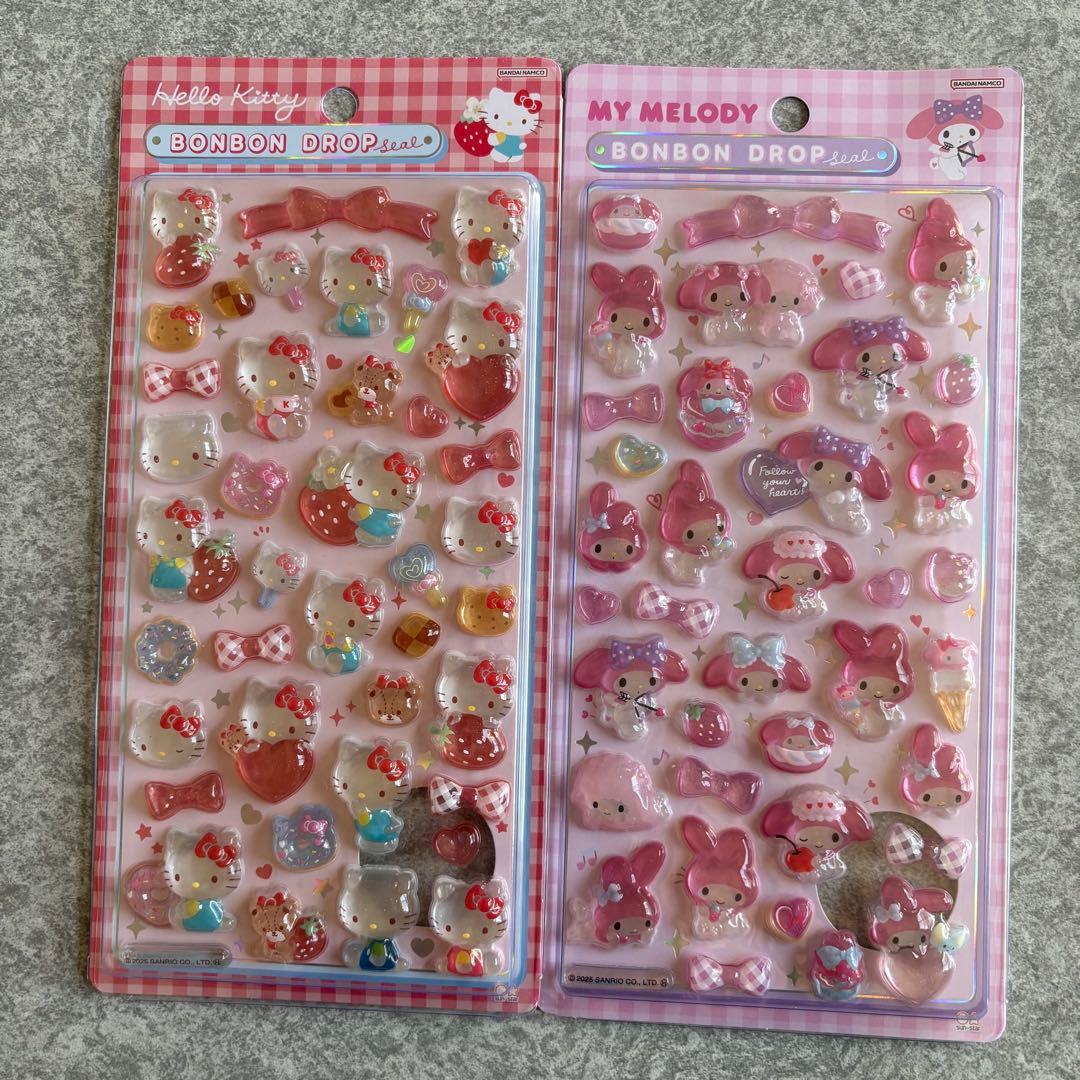 【正規品】ボンボンドロップ♪第二弾♪シール6点セット♪箱に入れて発送♪