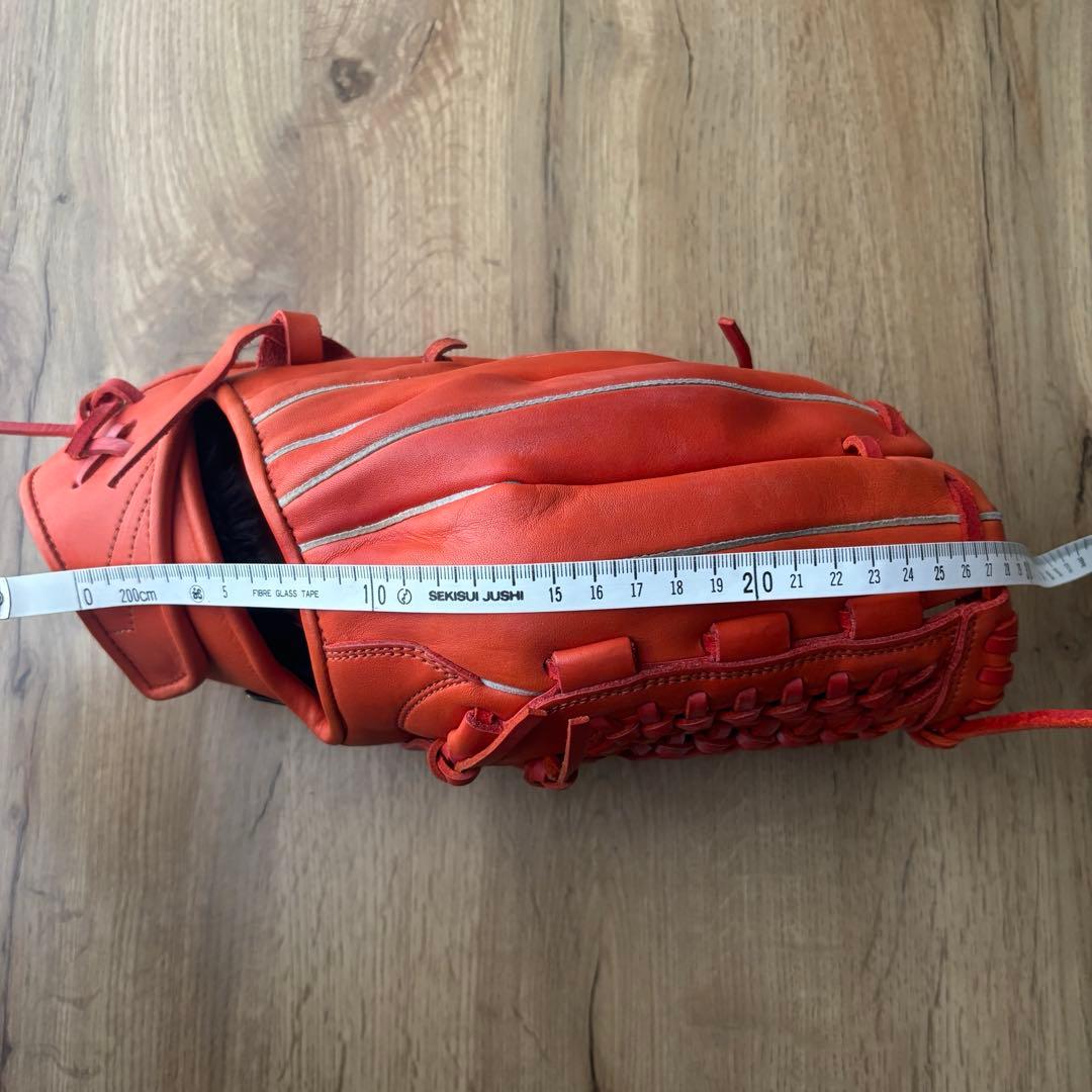 MIZUNO ミズノ　（SELECT9）　ソフトボール用　右投げ用　オレンジ