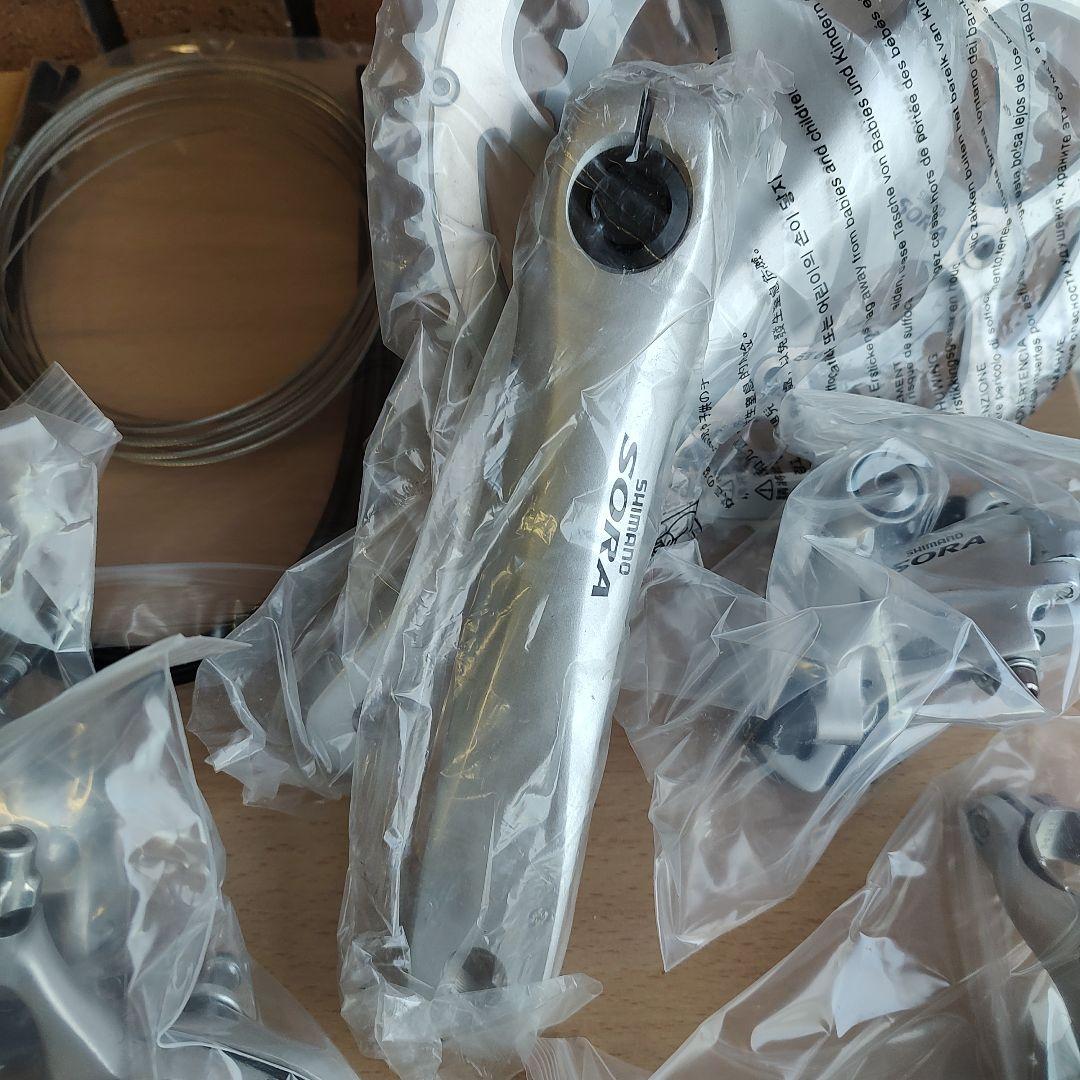 Shimano Sora グループセット 完成車外し 未使用