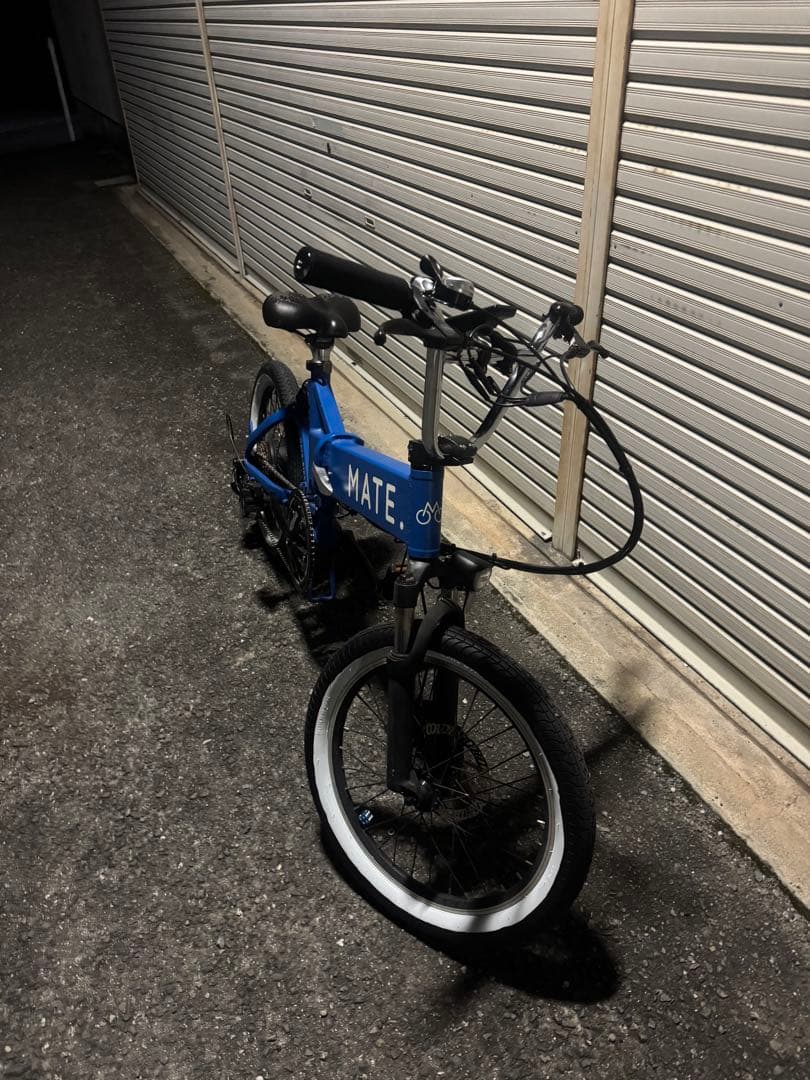 【正規 MATE CITY カスタム】電動アシスト自転車BMXハンドル 改造済