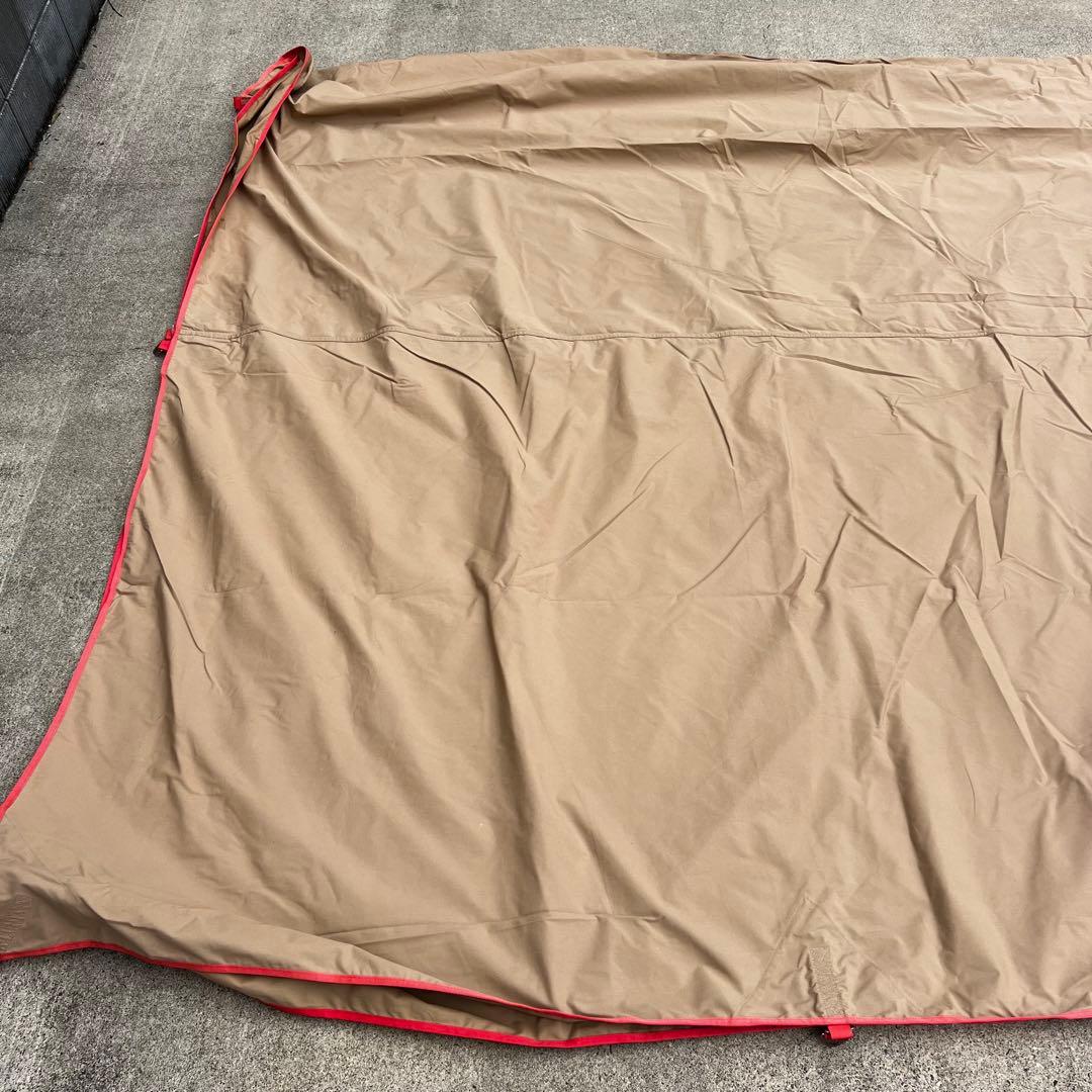 テンマクデザイン　焚火タープ　TCレクタ　難燃シート付き
