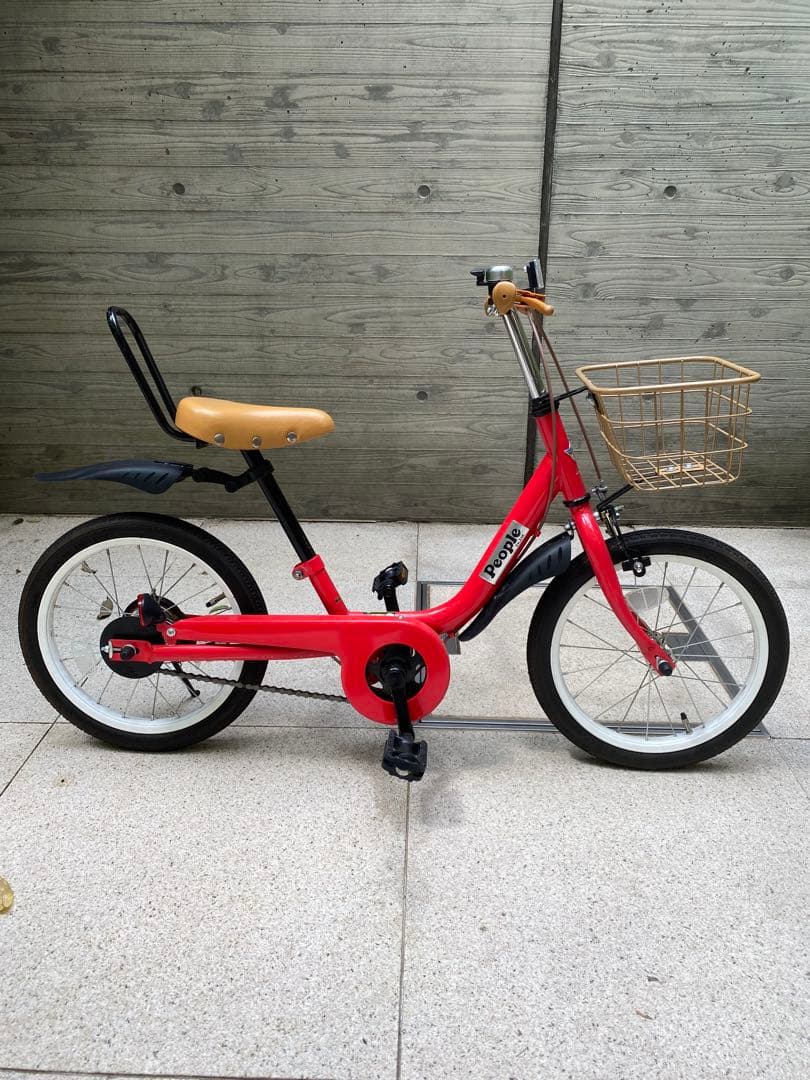 ケッターサイクル 16インチ ピープル People ストライダー カゴ付き