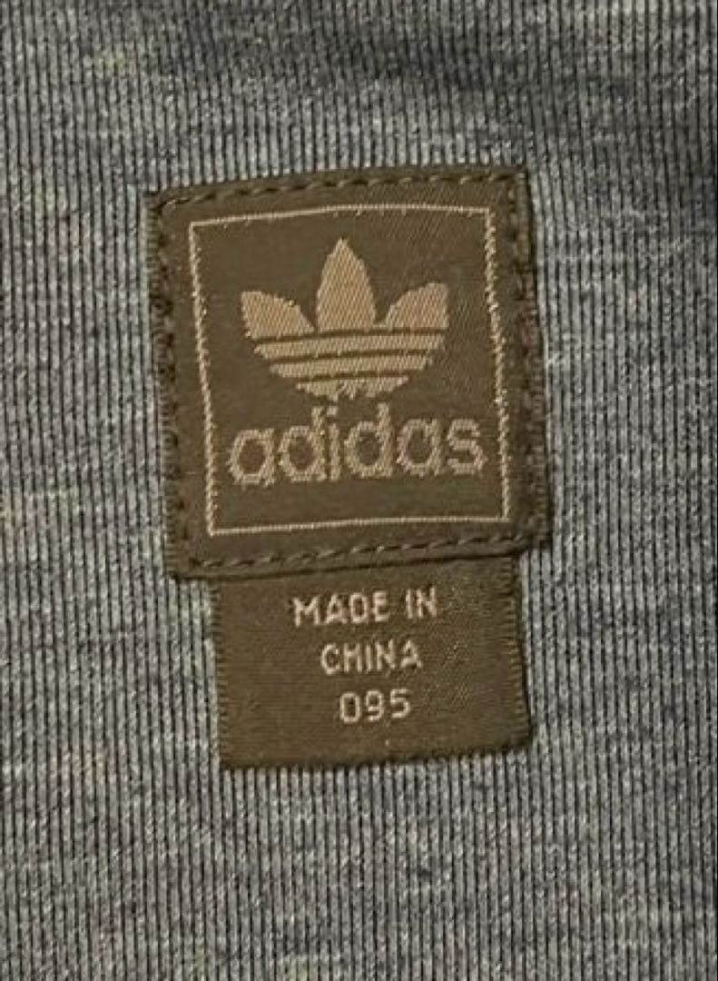【希少】adidas/トラックジャケット/刺繍/ヴィンテージ/90s/ネイビー
