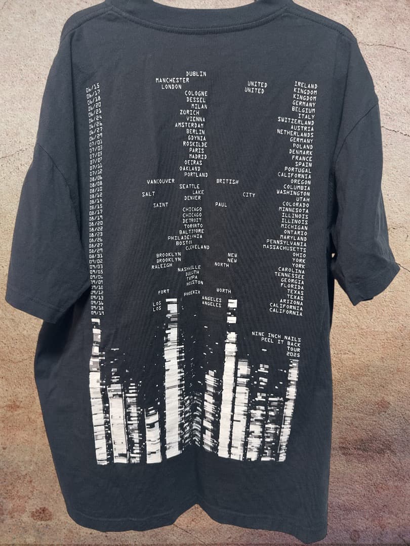 Nine Inch Nails PEEL IT BACK Tシャツ XL 新品