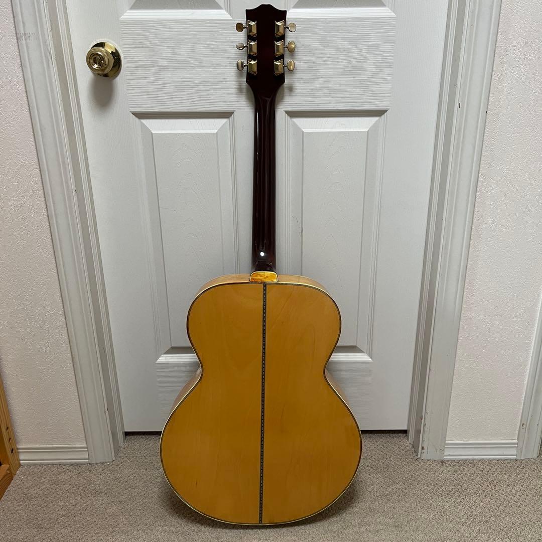 70s EGIMA アコースティックギター　ハミングバード　日本製　J-200