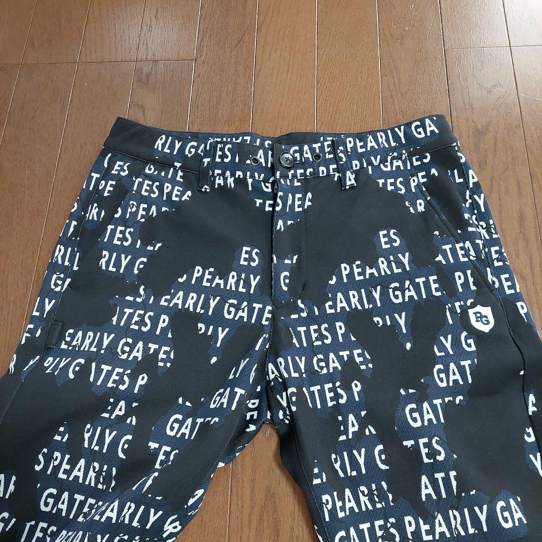 PEARLY GATES ロゴプリントパンツサイズ4です。