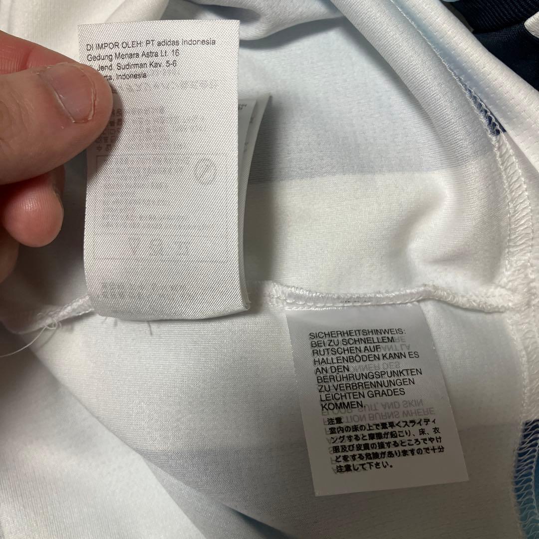前*。様 アルゼンチン代表ユニフォーム 丈詰め有